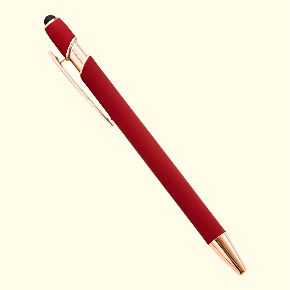 Stylo à bille rouge
