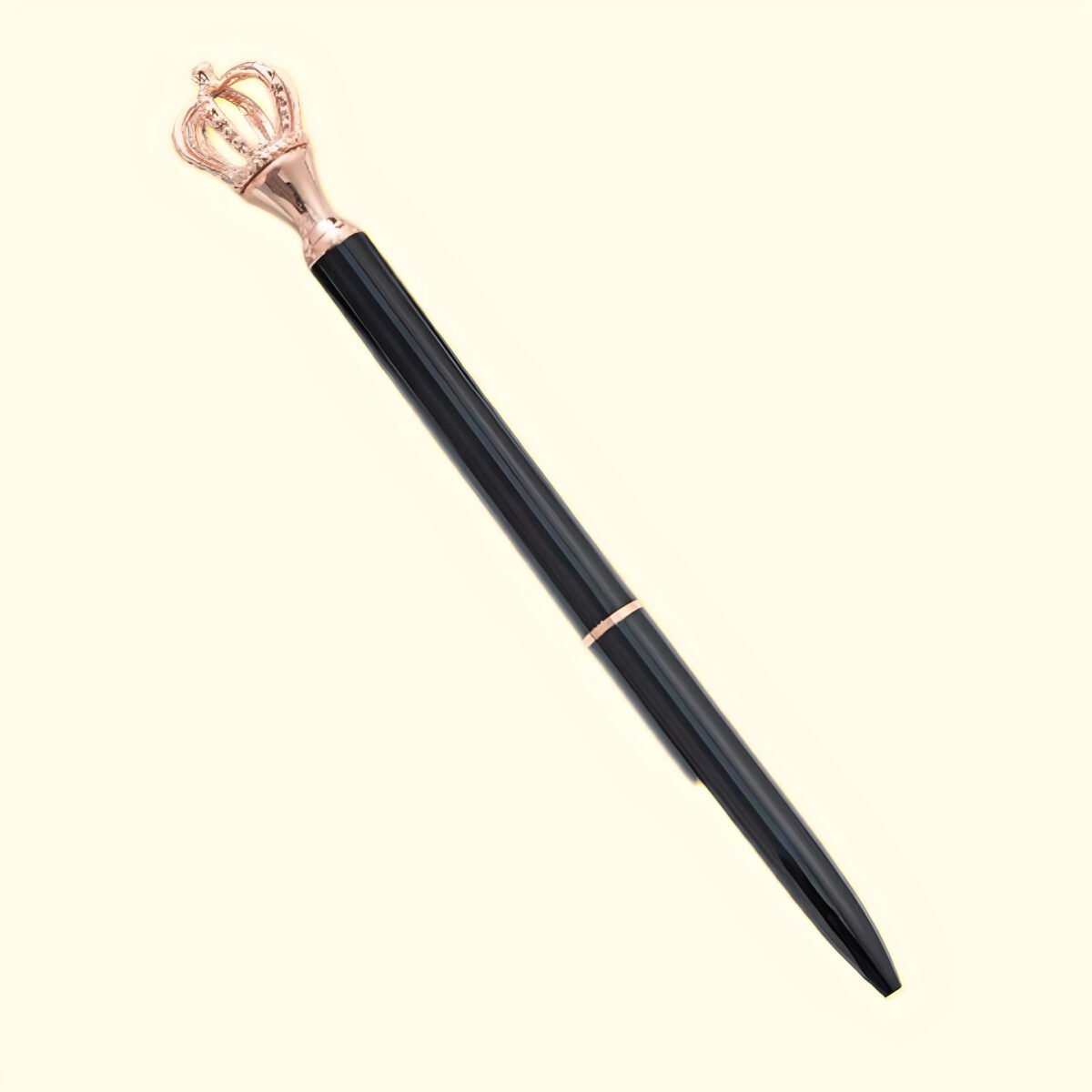 Stylo la couronne noir