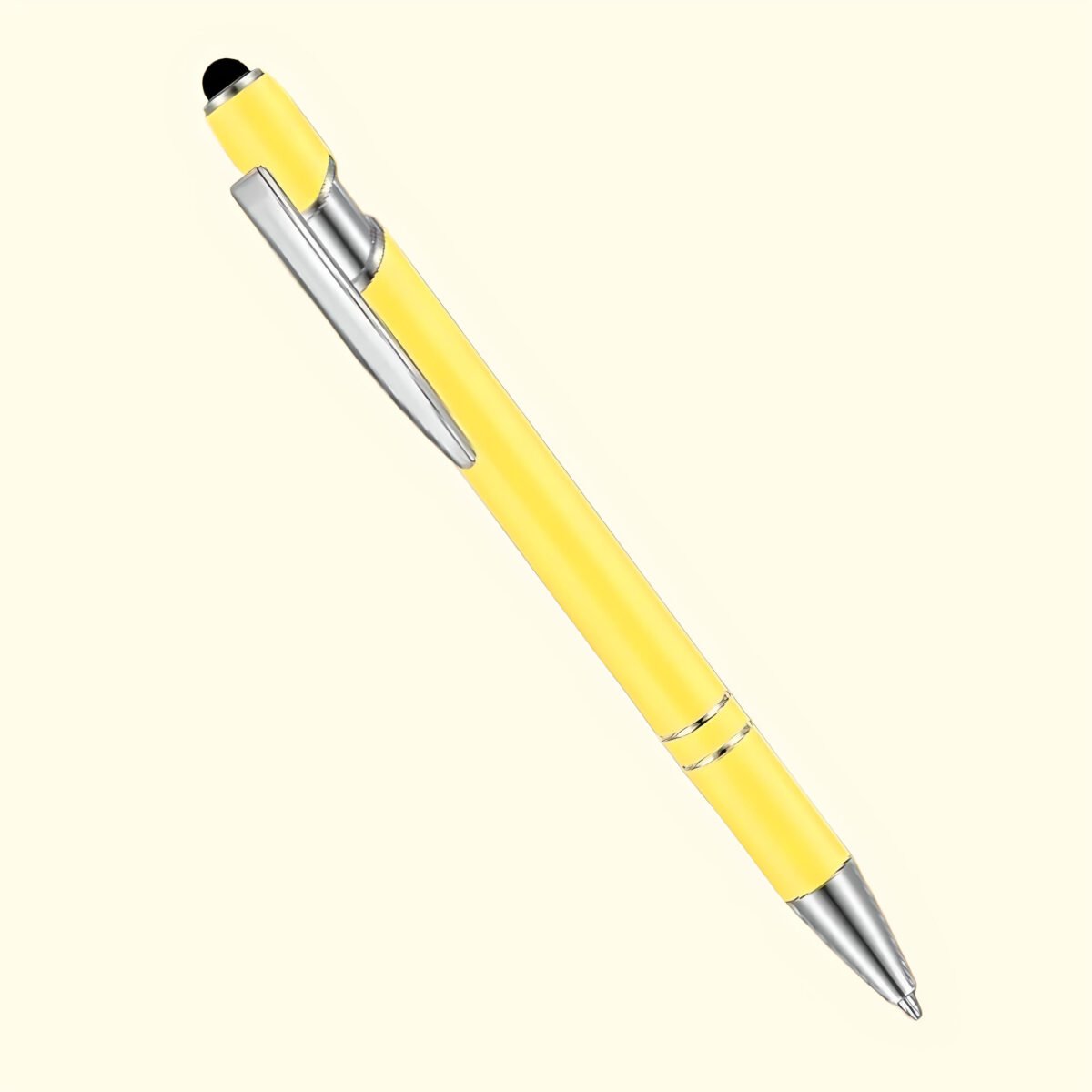 Stylo à bille jaune