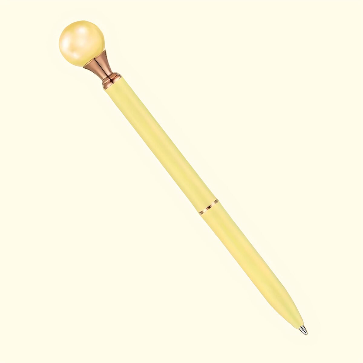 Stylo univers jaune