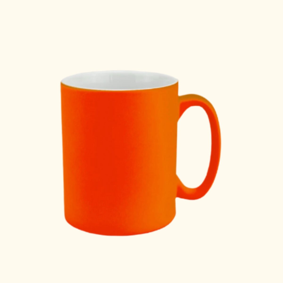 Tasse fluorescent orange