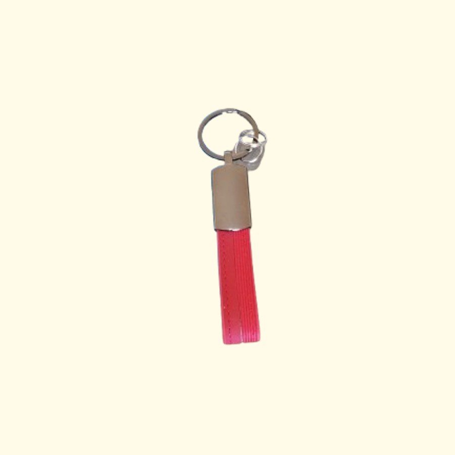 Porte clé double simili